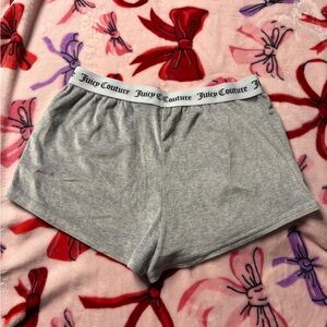 Juicy Couture Women's Heather Gray Sleep Shorts